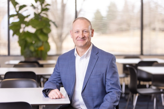 portrait of a smiling person in business attire